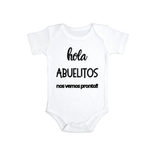 Charger l'image dans la galerie, Hola Abuelitos Pregnancy Announcement Bodysuit
